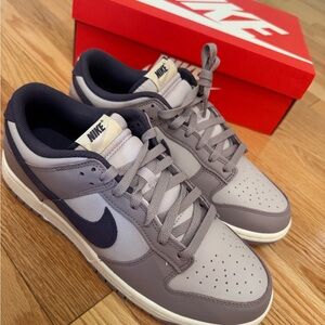 Nike Lavender and Off-White Sneakers